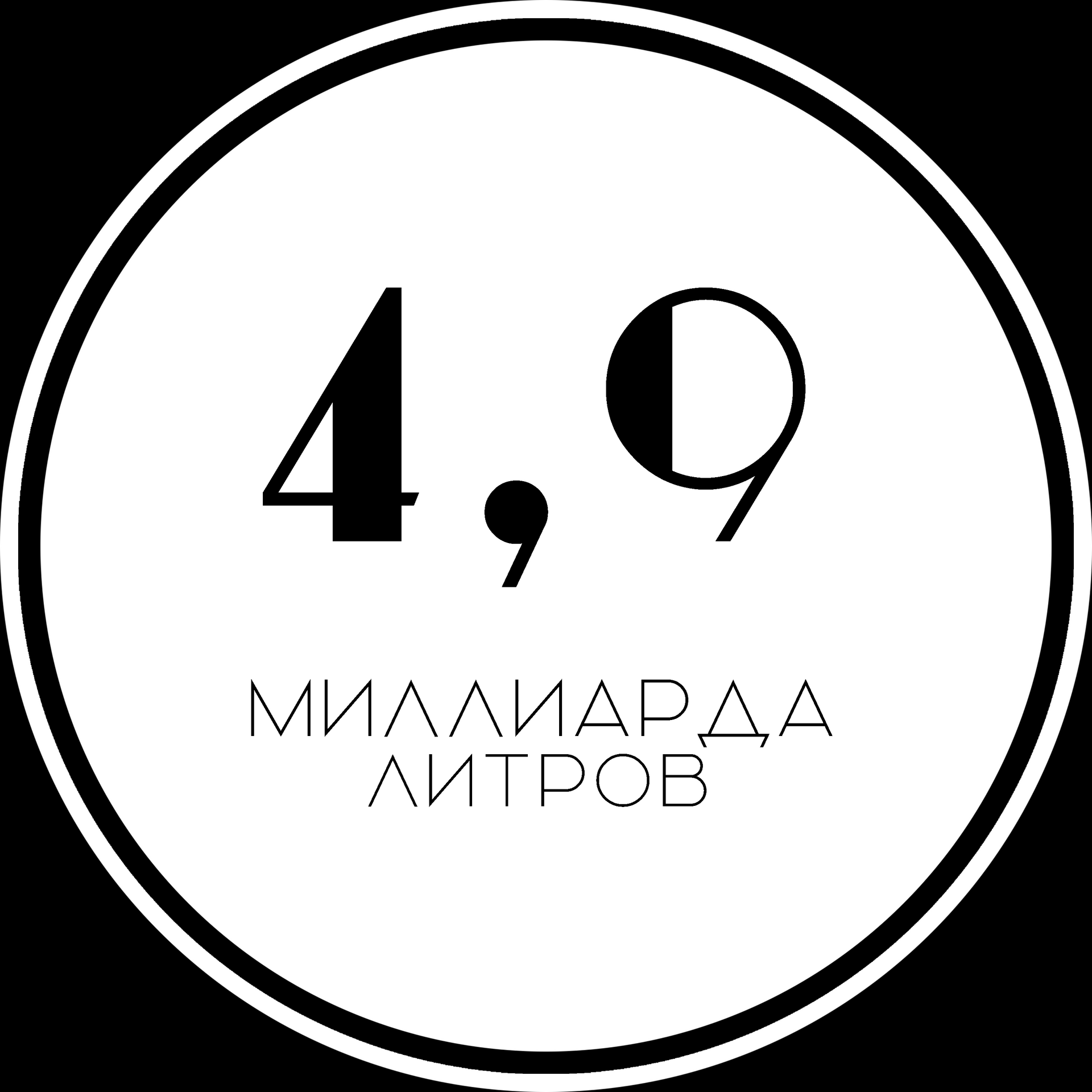 миллиарды литров